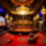 An elegant arrangement of classic casino game elements highlighting double games