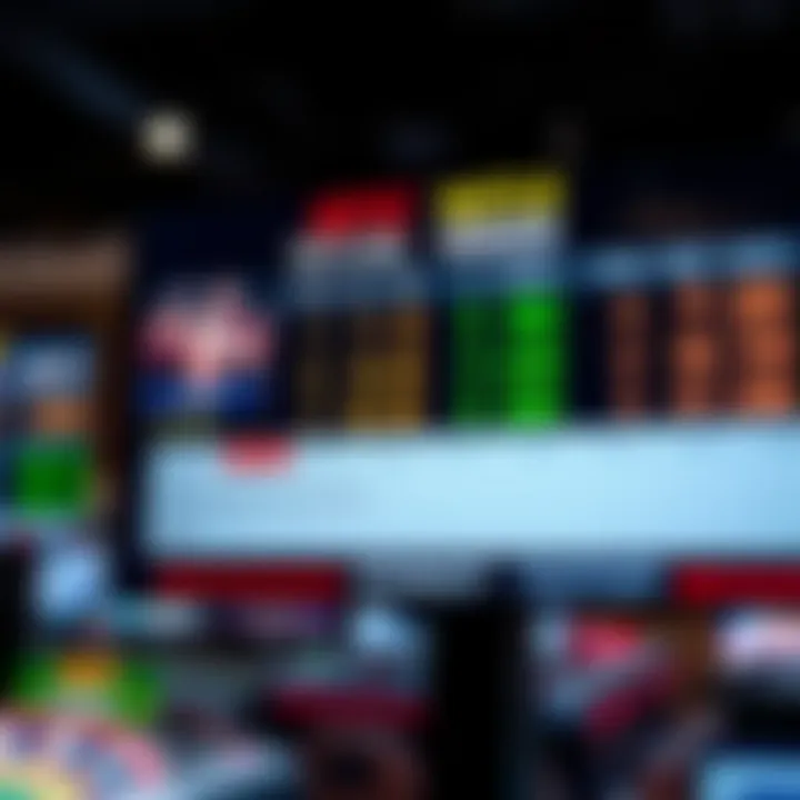 UFC betting odds displayed on a digital screen