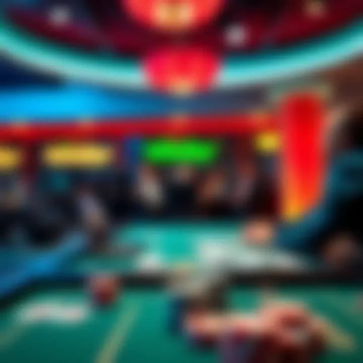 An abstract depiction of responsible gaming practices