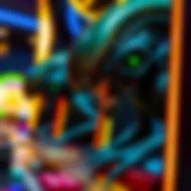 Narrative Elements in Aliens Slot Game An artistic representation of the narrative elements that enhance the Aliens slot game experience.