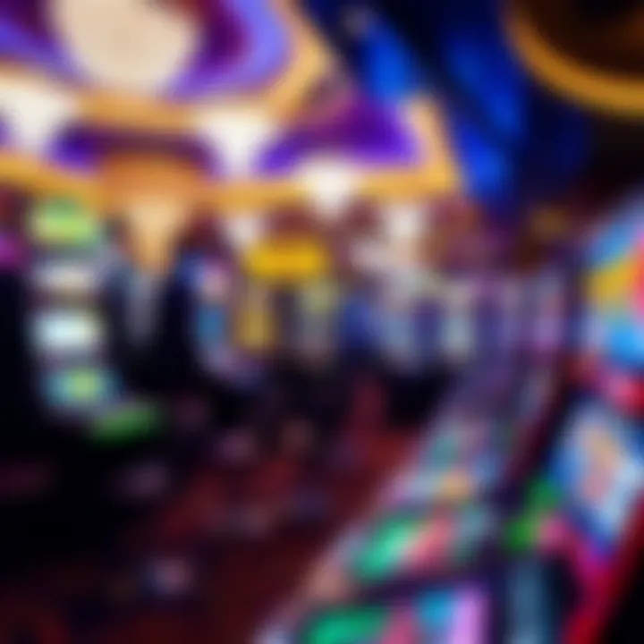 Vivid display of gaming options available at Aria Casino