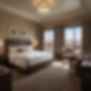 Luxurious guest room at Barstow Casino and Resort featuring modern amenities