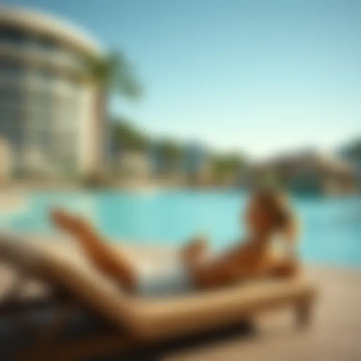 Serenity by the Pool Luxurious poolside relaxation