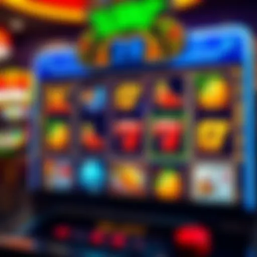 Exciting Gameplay of Real Money Slots Exciting gameplay screen of a popular real money slot game