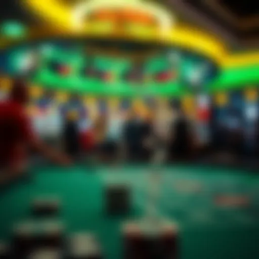 Visual representation of betting algorithms in action