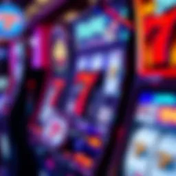 Vibrant visual of Blazing 7s slot machine