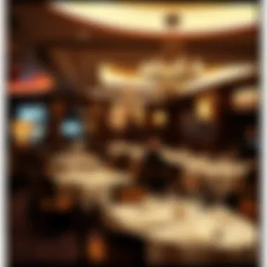 Luxurious dining experience at Caesars Southern Indiana showcasing elegant decor