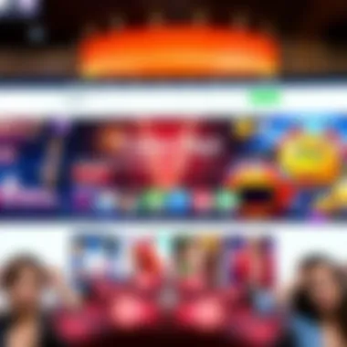 Casino Days homepage showcasing a vibrant interface