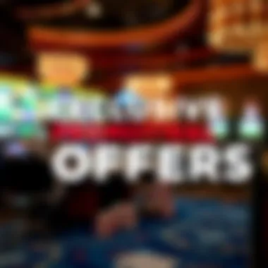 Exclusive Promotional Offers Depiction of promotional offers on a gaming website