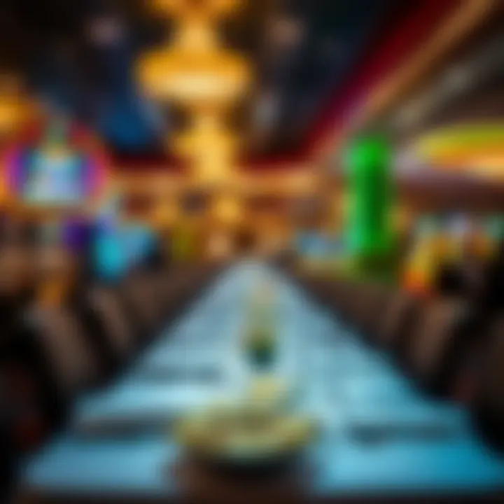 Elegant dining options at Coushatta Casino Resort