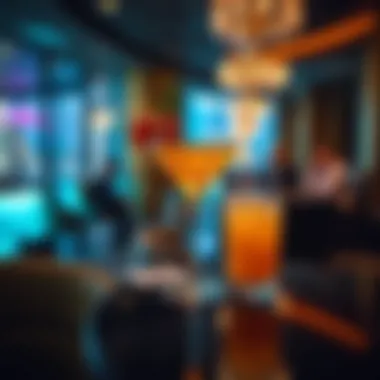 Sophisticated Vibes in Cosmopolitan's Lounges Chic lounge ambiance with sophisticated drink offerings