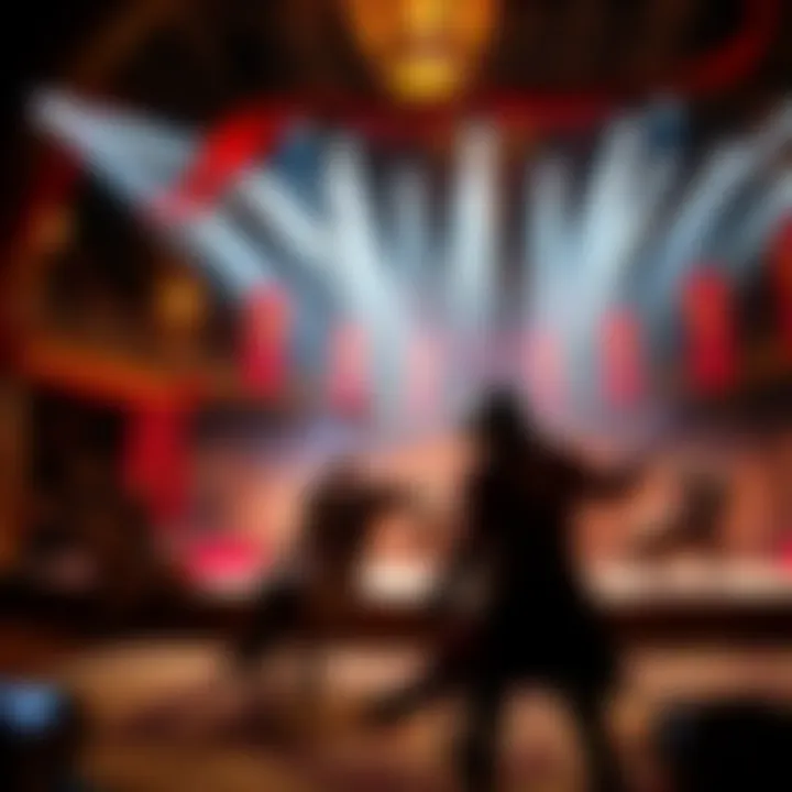 Medieval Ambience of the Show Elaborate medieval-themed set design