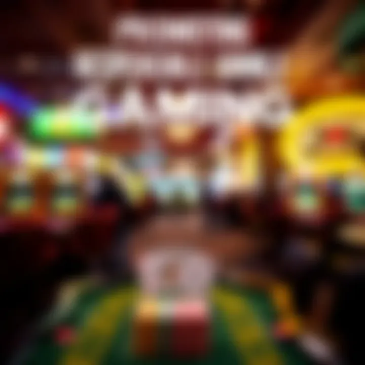 A responsible gaming awareness poster