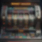 Visual representation of the Amazing Money Machine slot machine interface