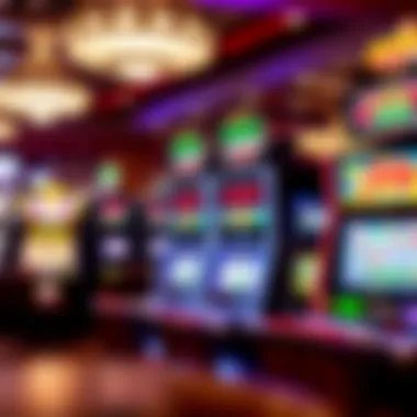 Illustration of diverse slot machine themes and designs