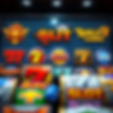 Popular Slot Game Themes An array of popular slot game logos and themes