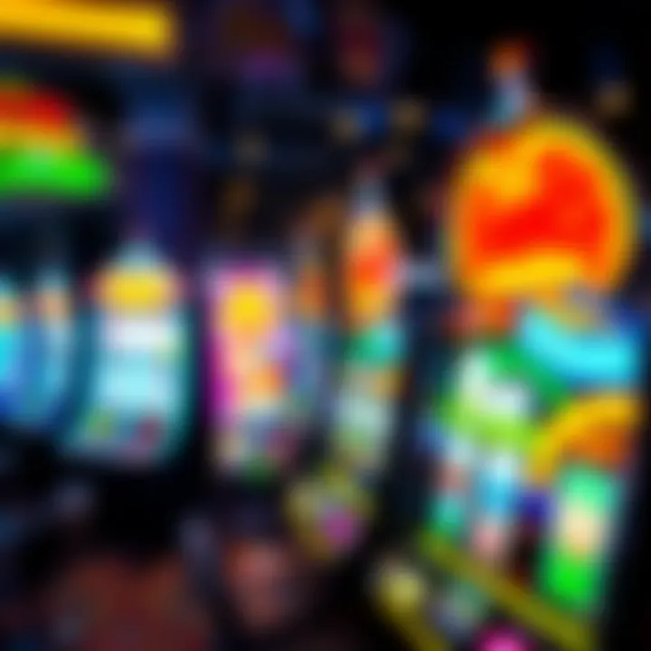 Overview of Popular Slot Games Overview of popular slot games with vibrant themes