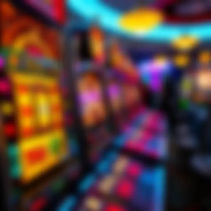 The Allure of Slot Machines Intricate slot machine design with vibrant colors