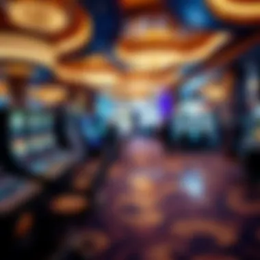 Luxurious Gaming Floor Luxurious gaming floor with diverse gaming options