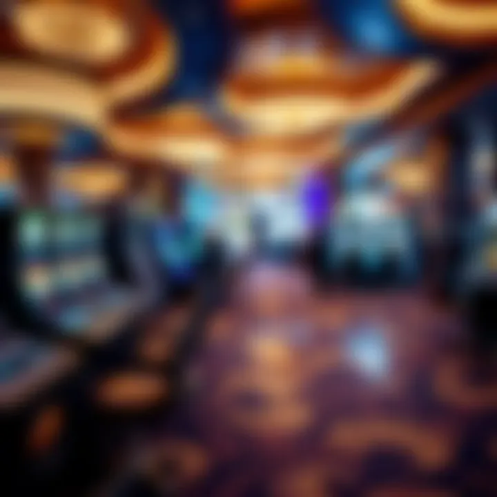 Luxurious Gaming Floor Luxurious gaming floor with diverse gaming options