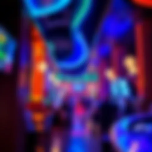 Interior view showcasing the vibrant atmosphere of the club