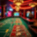 The Excitement of Craps Tables in San Diego Craps table showcasing vibrant gameplay