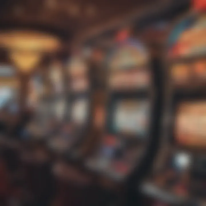 A captivating visual representation of the advantages of deposit free slots in a casino environment