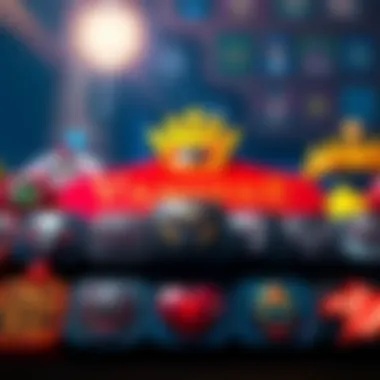 A visually striking collection of vampire-themed slot icons