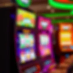 Colorful GSN slot game interface showcasing various themes