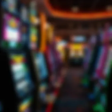 Diverse Themes in IGT Slots An array of colorful IGT slot machines showcasing diverse themes