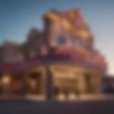 Exterior view of a prominent Indian casino in North Dakota