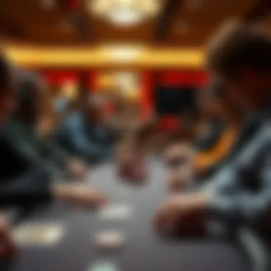 The Social Dynamics of Online Poker Group of players interacting in an online poker game