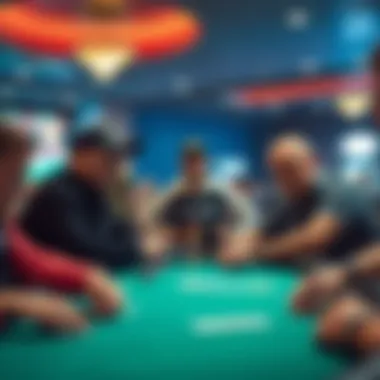 Competitive Atmosphere of LA Tournaments Tournament participants engaged in a competitive match