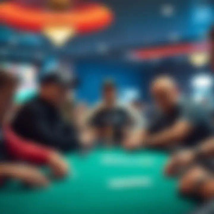 Competitive Atmosphere of LA Tournaments Tournament participants engaged in a competitive match