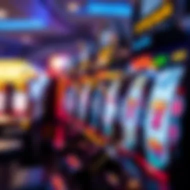 Close-up of advanced technology in a luxury slot machine