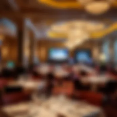 Dining Excellence at MGM Grand Casino DC Elegant dining space featuring gourmet cuisine and exquisite ambiance