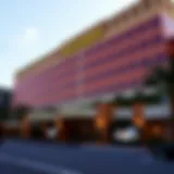 Exterior view of MGM Grand Casino DC showcasing its striking architecture