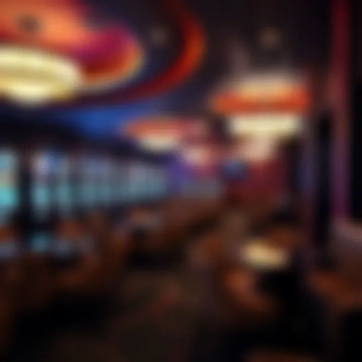 Relaxing Lounge for Gamers A serene lounge area for players to relax