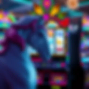 Captivating Mystical Unicorn Slot Machine A captivating view of the mystical unicorn slot machine with vibrant graphics and animations.