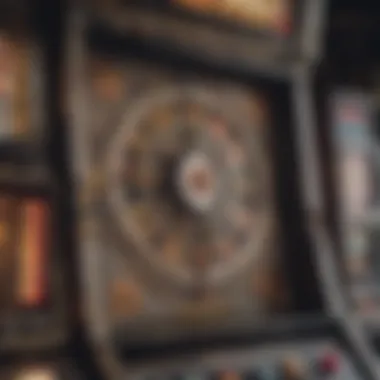 High Limit Slot Machine Design Intricate design of a high limit slot machine highlighting the jackpot feature