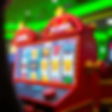 Visualization of technology integration in slot game design