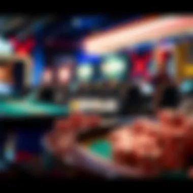 Diverse Games at No Deposit Casinos Visual representation of online casino games