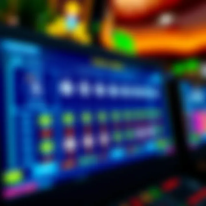 Interface of a Popular Online Lottery Platform Screenshot of an online lottery platform interface