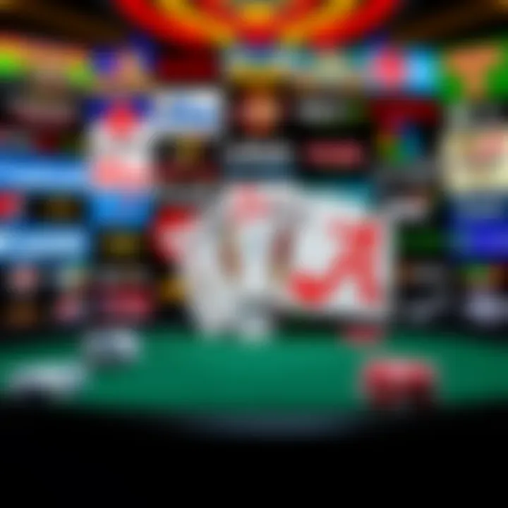 Leading U.S. Poker Sites Overview A collage of popular U.S. poker site logos