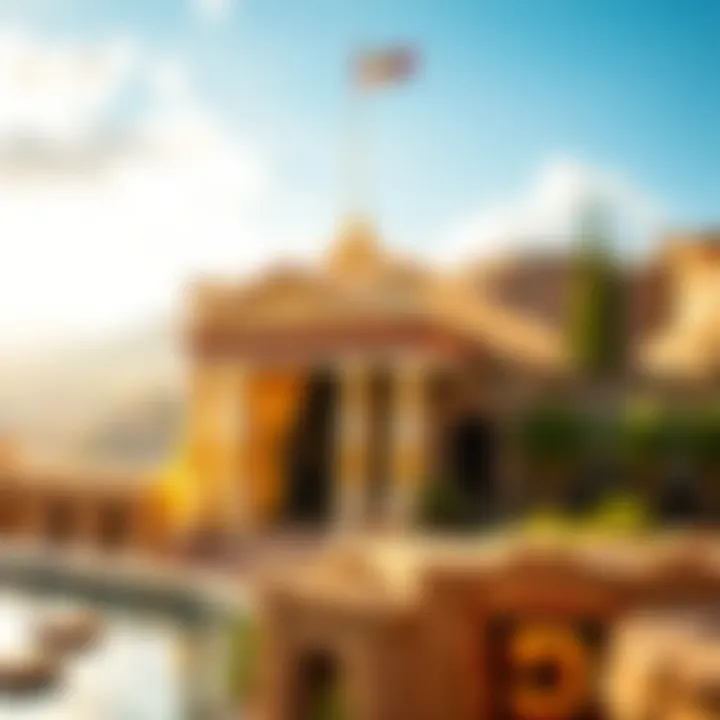 A Dive into the Visual Splendor of Pompeii Slots Illustration showcasing the vibrant graphics and themes of Pompeii slot games