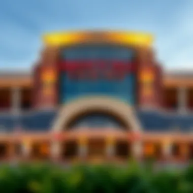 Exterior of Presque Isle Casino Exterior view of Presque Isle Casino showcasing its architectural design