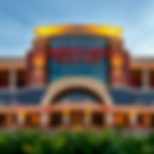 Exterior of Presque Isle Casino Exterior view of Presque Isle Casino showcasing its architectural design