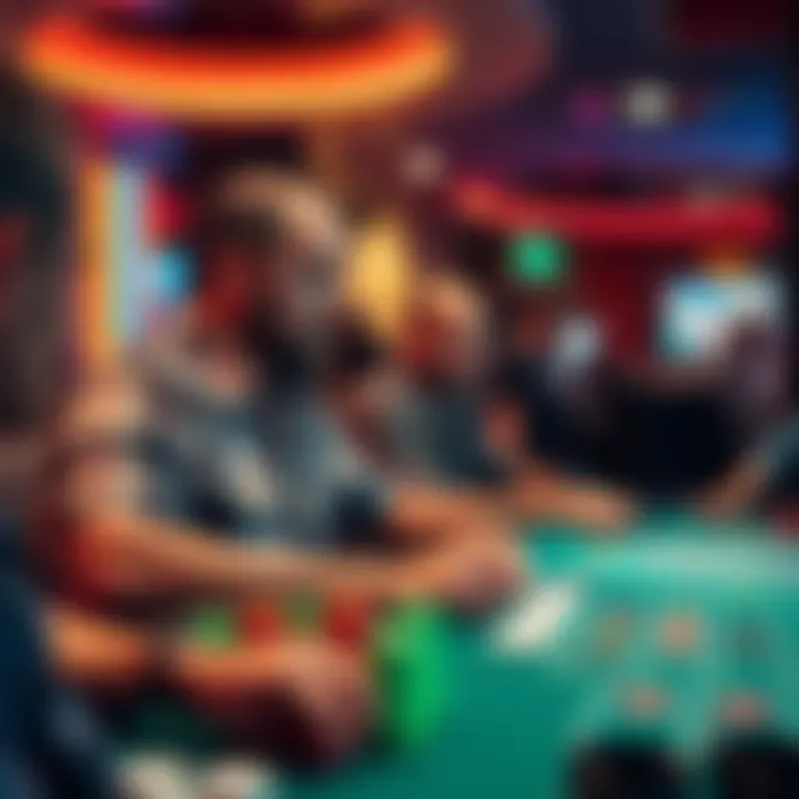 Player Engagement in Online Gambling Visual representation of player engagement statistics in gambling