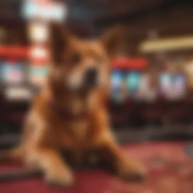 An overview of Red Dog Casino interface showcasing the bonus section