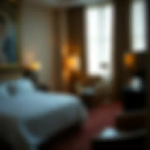 Luxurious Hotel Room Setup Luxurious hotel room setup